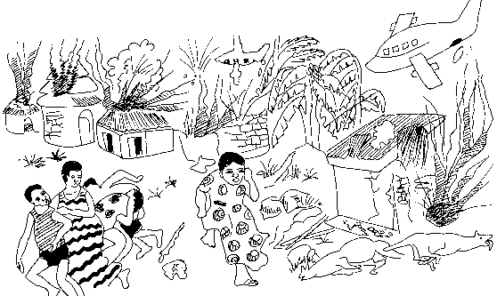 Ilustración 1: Sucede un desastre