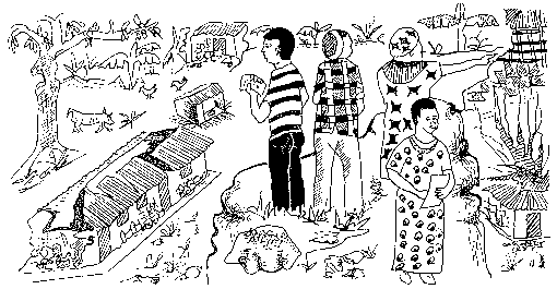 Fazendo uma mapa da comunidade