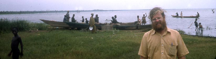 El lago Volta en las llanuras Afram